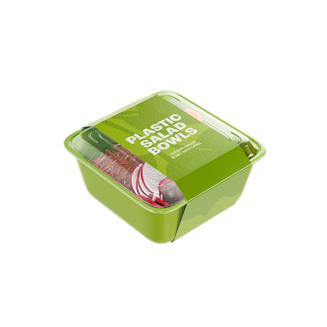 Organic Square salad bowl